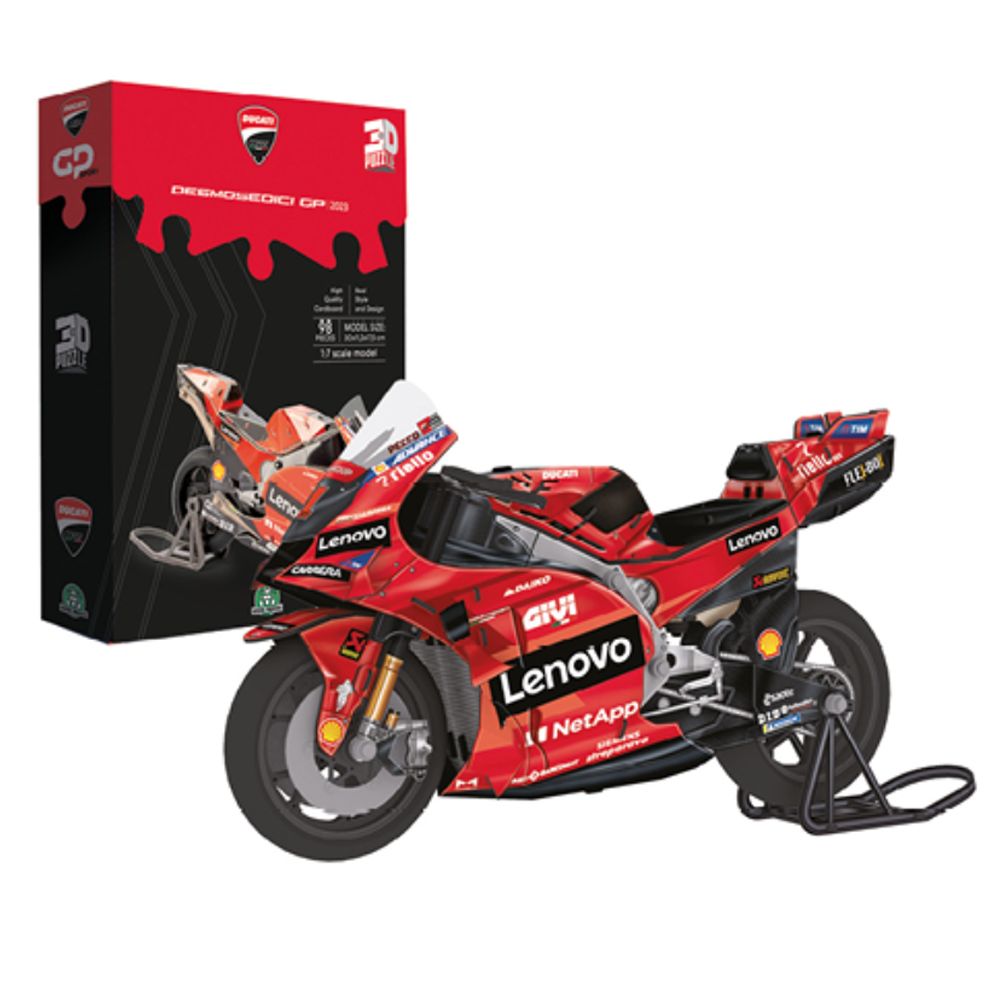 Φωτογραφία προϊόντος: Giochi Preziosi Puzzle 3D GP Sport Ducatti Desmosedici GP 2023 98 τμχ (DUP00000)