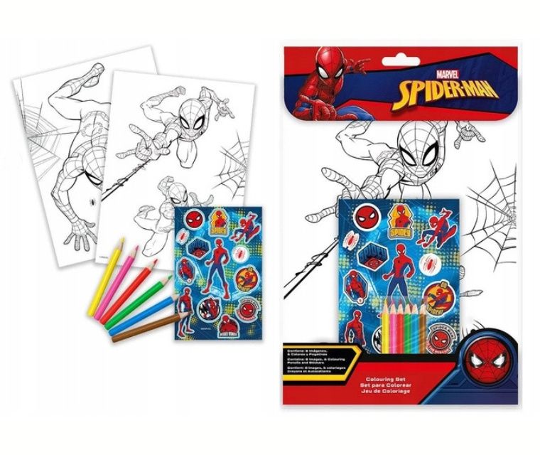 Φωτογραφία προϊόντος: Kids Βιβλίο Ζωγραφικής Spiderman (SP50019)