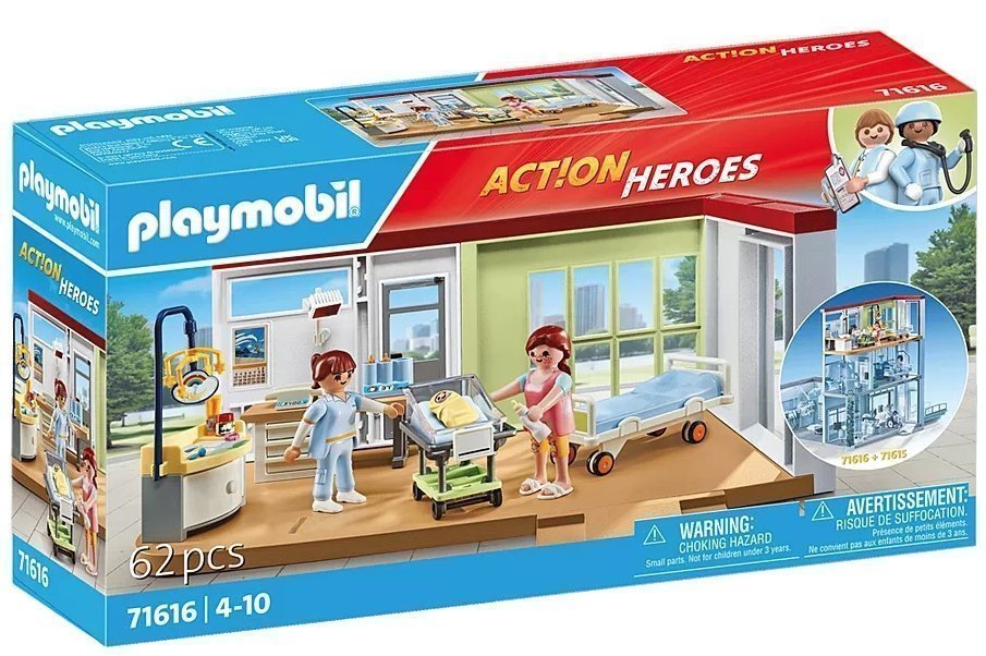 Φωτογραφία προϊόντος: Playmobil Μαιευτική Κλινική (71616)