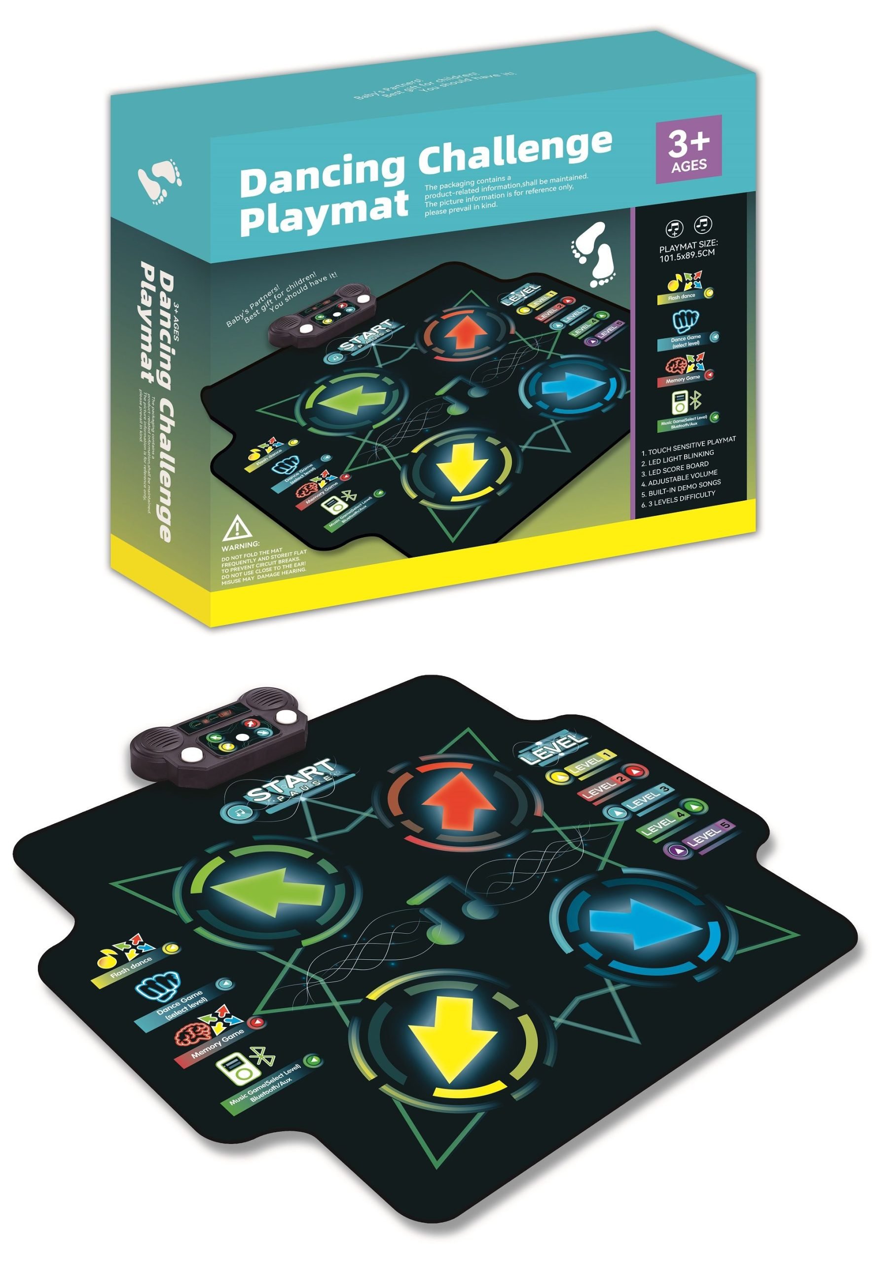 Φωτογραφία προϊόντος: Επιτραπέζιο Dancing Challenge Playmat (MKR373157)