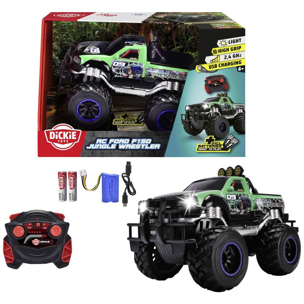 Φωτογραφία προϊόντος: Dickie R/C Jungle Wrestler Ford F150 (201106016)