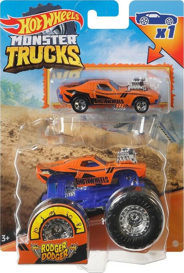 Φωτογραφία προϊόντος: Mattel Hot Wheels Οχήματα Monster Trucks 1:64 (GRH81)