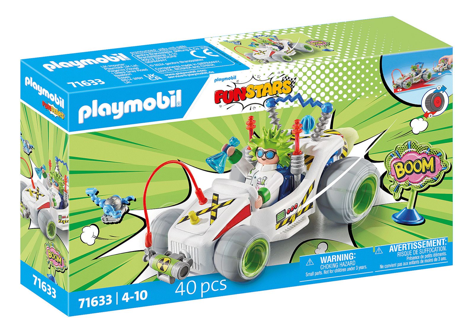 Φωτογραφία προϊόντος: Playmobil Funstars Τρελός Επιστήμονας (71633)