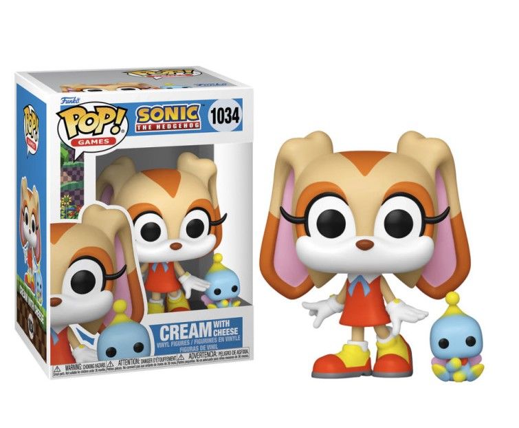 Φωτογραφία προϊόντος: Funko Pop! Funko Pop Games: Sonic The Hedgehog: Cream With Cheese (097711)