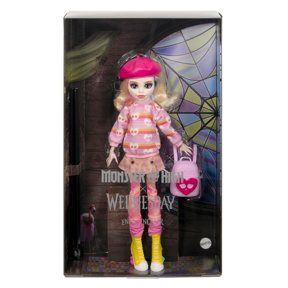 Φωτογραφία προϊόντος: Mattel Monster High Κούκλα Wednesday Enid (HXJ05)