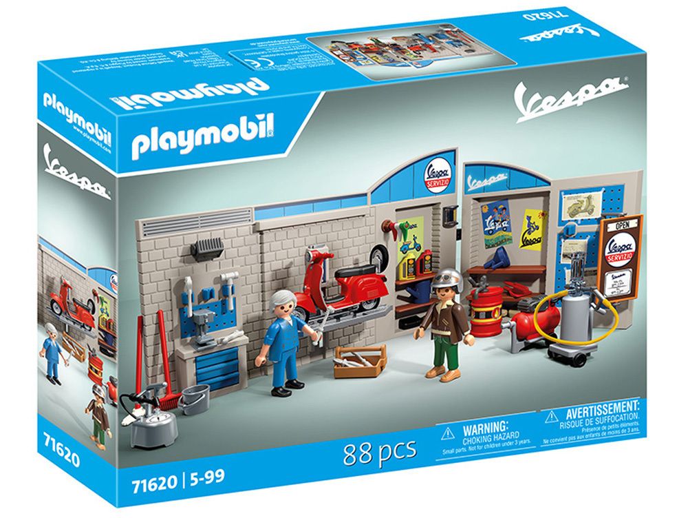Φωτογραφία προϊόντος: Playmobil Συνεργείο Για Vespa (71620)