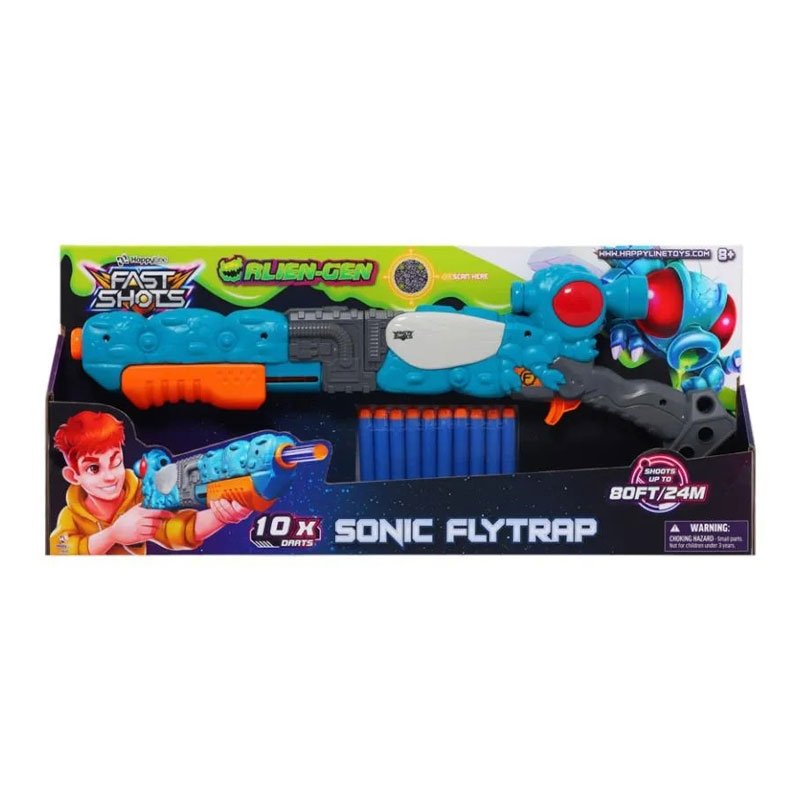 Φωτογραφία προϊόντος: Just Toys Fast Shots Alien Gen Sonic Flytrap (590303)