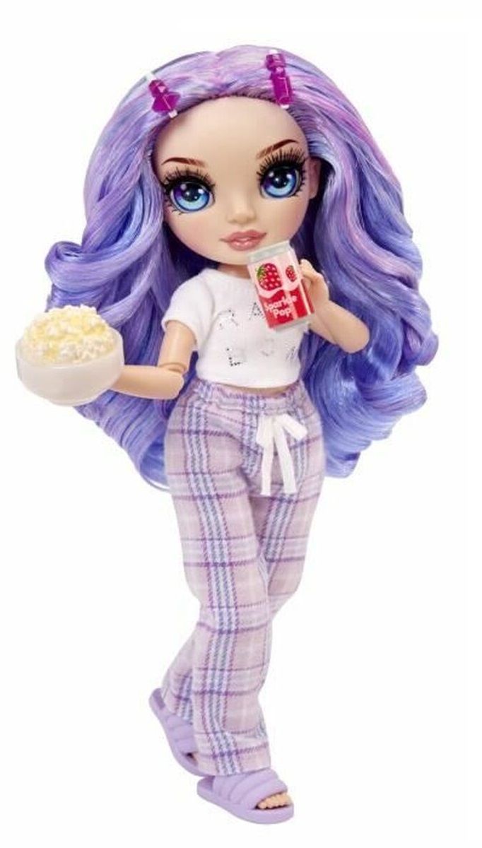 Φωτογραφία προϊόντος: MGA Entertainment Κούκλα Rainbow High Junior High PJ Party Κούκλα Violet Μωβ (503705-EUC)