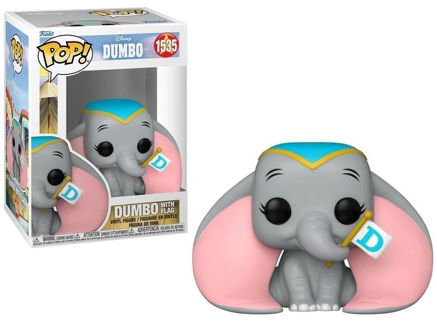 Φωτογραφία προϊόντος: Funko Pop! Funko Pop Disney: Dumbo - Dumbo With Flag #1535 (099521)