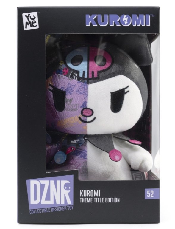 Φωτογραφία προϊόντος: Yu Me Toys Yume Hello Kitty Λούτρινη Φιγούρα - Graffiti Edition Kuromi (TOY-0142)