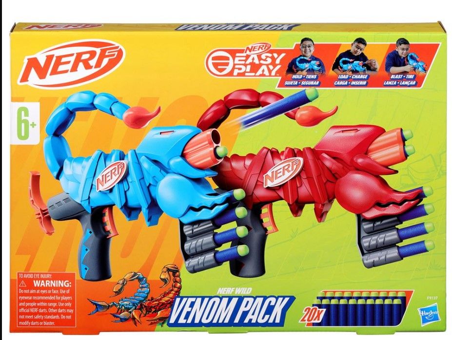 Φωτογραφία προϊόντος: Hasbro Nerf 2024 Fall Theme Multipack (F9137)