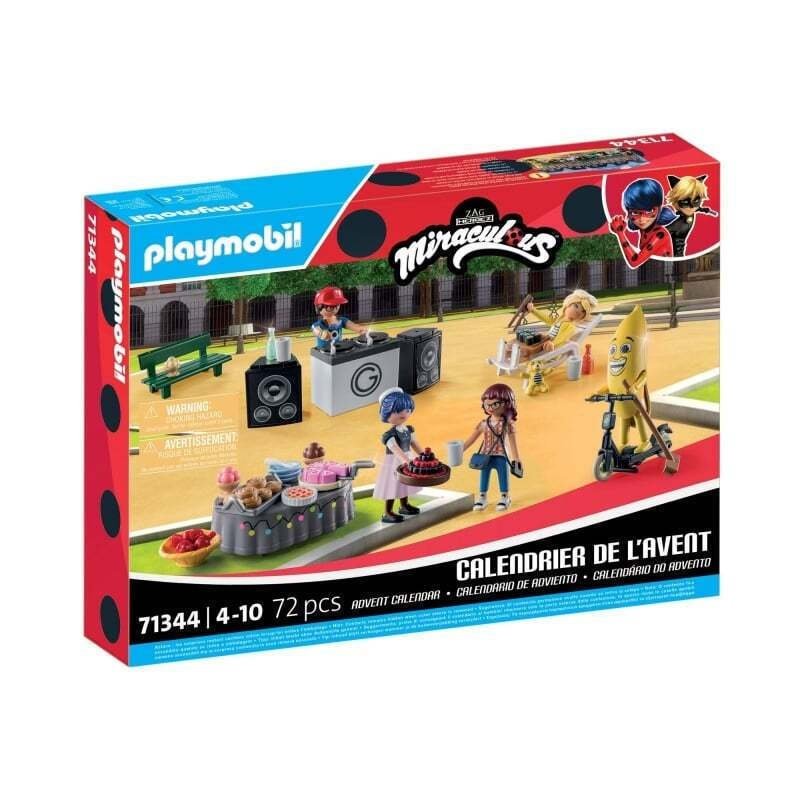 Φωτογραφία προϊόντος: Playmobil Χριστουγεννιάτικο Ημερολόγιο Miraculous - Πικ Νικ Παρίσι (71344)