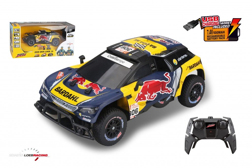 Φωτογραφία προϊόντος: Just Toys R/C Peugeot 3008 Dakar Leob 19 (10462GB)