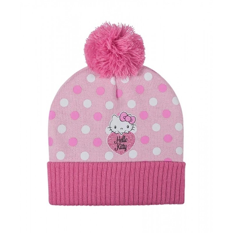 Φωτογραφία προϊόντος: Stamion Στάμιων Σκουφί Hello Kitty Ροζ Πουα (HK02013)
