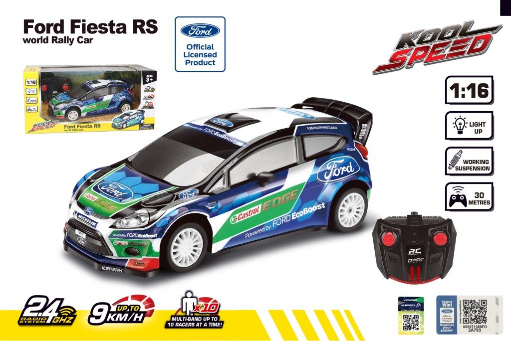 Φωτογραφία προϊόντος: Just Toys R/C Ford Fiesta RS WRC (10450)