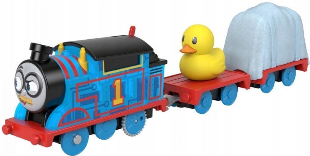 Φωτογραφία προϊόντος: Mattel Τόμας Το Τρενάκι- Μηχανοκίνητα Τρένα Με 2 Βαγόνια (HFX97)