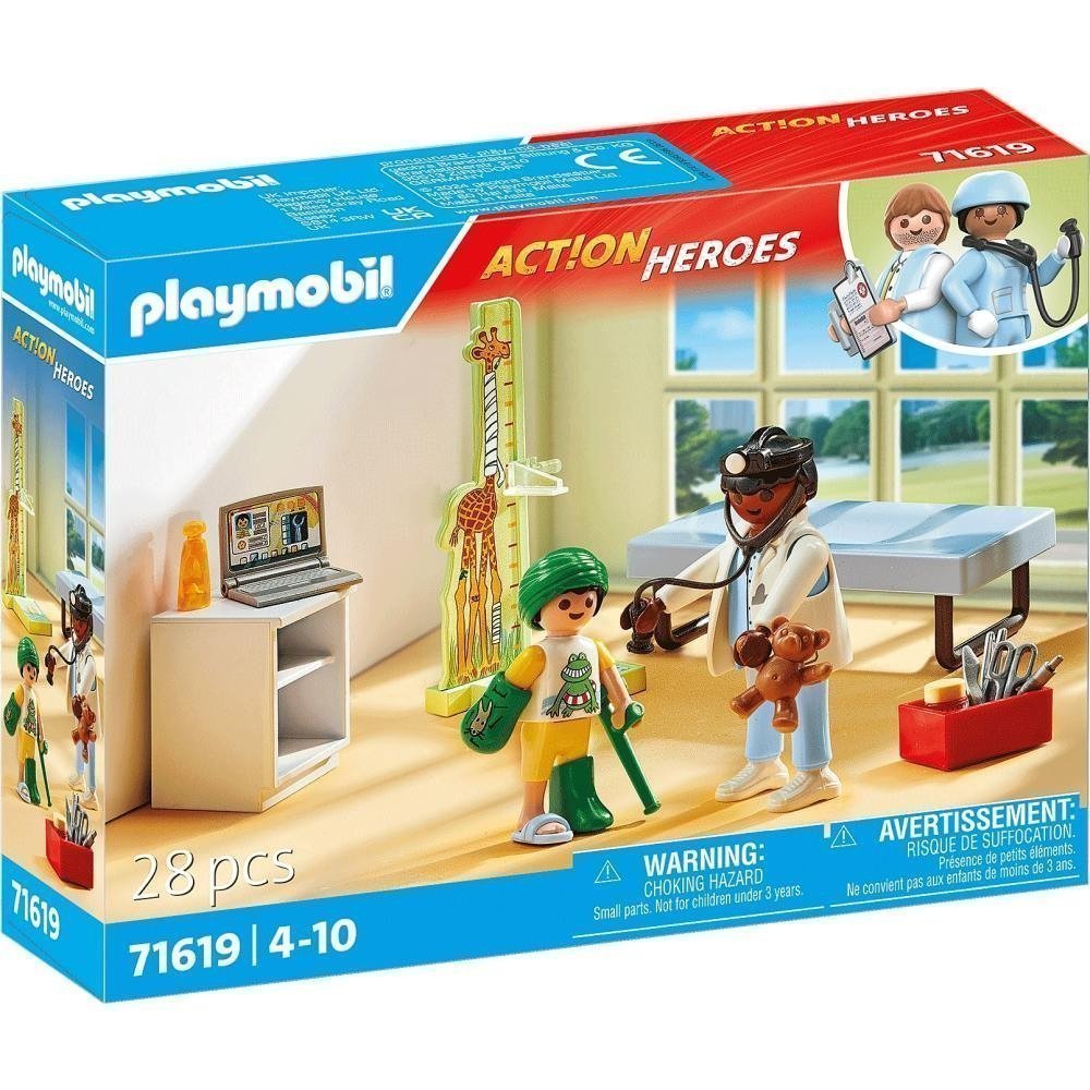 Φωτογραφία προϊόντος: Playmobil Παιδιατρείο Action Heroes (71619)