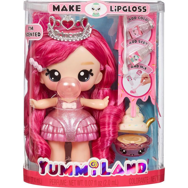 Φωτογραφία προϊόντος: MGA Entertainment Κούκλα Yummiland Lipgloss Κούκλα Μεγάλη και Ζωάκι σε 4 Σχέδια (120728-EUC)