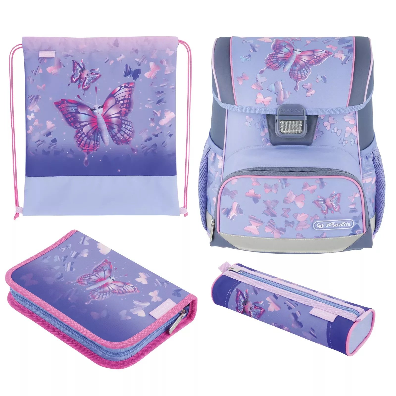 Φωτογραφία προϊόντος: Herlitz Τσάντα Κενή Loop Butterfly Paradise (50046195)