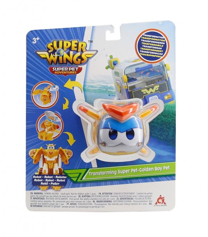 Φωτογραφία προϊόντος: Just Toys Super Wings Super Pet Transforming Robot (770600)