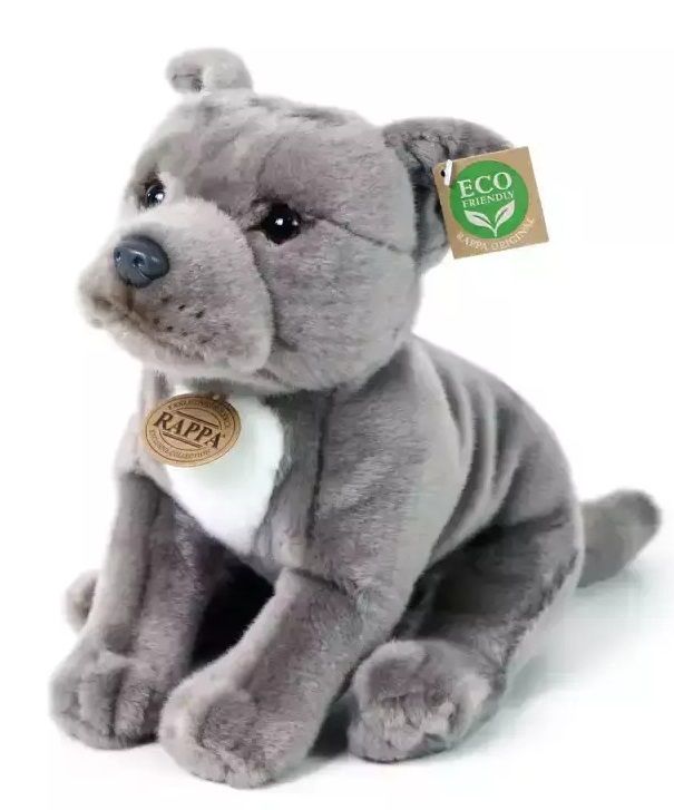 Φωτογραφία προϊόντος: Λούτρινο Rappa Σκύλος Staffordshire Bull Terrier 30εκ Eco Friendly (201552)