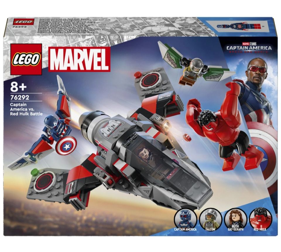 Φωτογραφία προϊόντος: LEGO Super Heroes Captain America Vs Red Hulk Battle (76292)