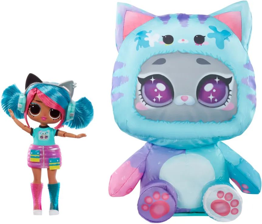 Φωτογραφία προϊόντος: MGA Entertainment L.O.L Surprise Tweens Κούκλα και Ζωάκι Έκπληξη-Ema Emo (504139-EUC)
