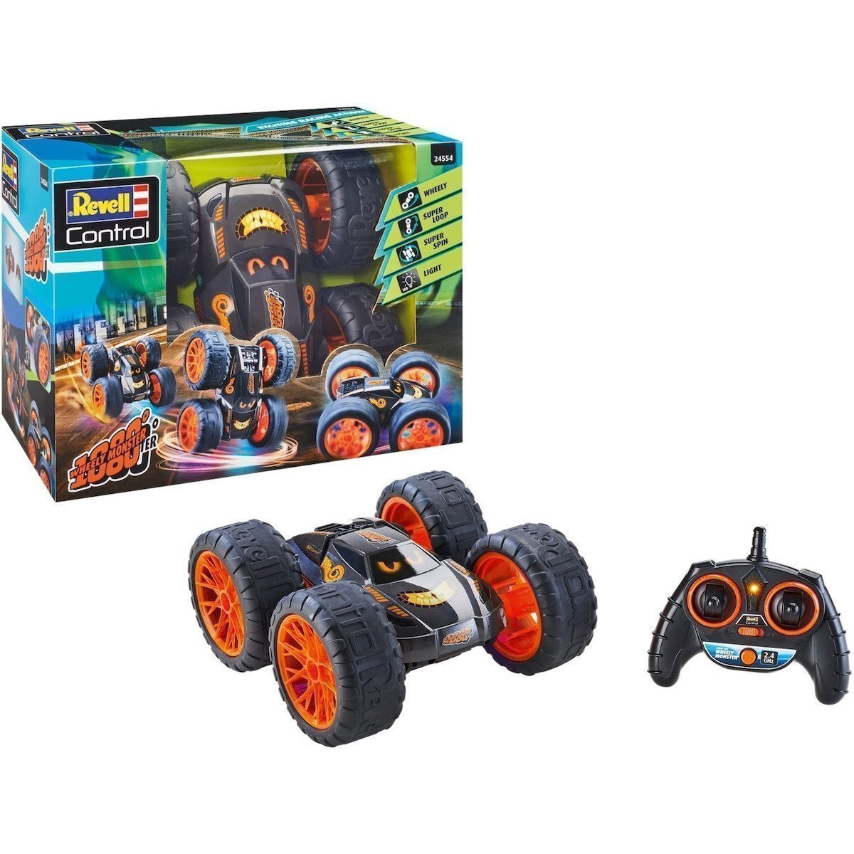 Φωτογραφία προϊόντος: Revell R/C Stunt Car 1080 Wheely Monster (REVE24554)