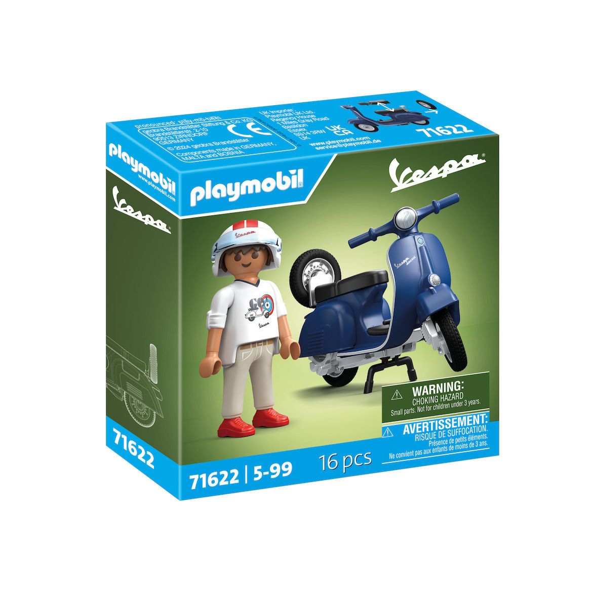 Φωτογραφία προϊόντος: Playmobil Νεαρός Με Vespa (71622)