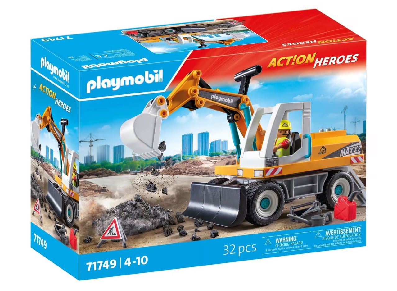 Φωτογραφία προϊόντος: Playmobil Μεγάλος Εκσκαφέας Κατασκευών (71749)
