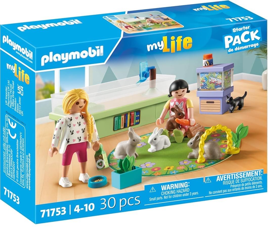 Φωτογραφία προϊόντος: Playmobil Starter Pack Παίζοντας Με Τα Κουνελάκια (71753)