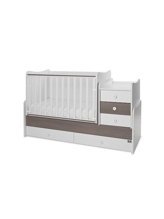 Φωτογραφία προϊόντος: Lorelli Κρεβατακι Dream Maxi Plus 70/140 White/Cafee (10150580042P)