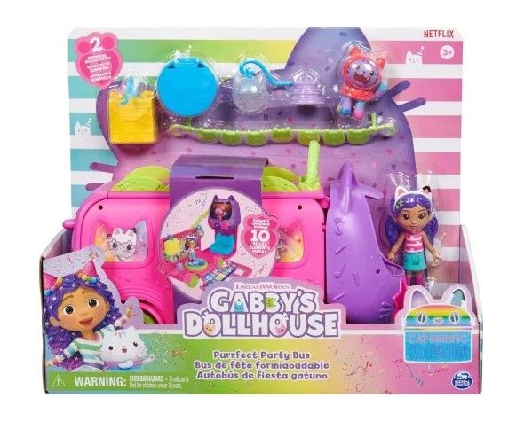 Φωτογραφία προϊόντος: Spin Master Master Gabby's Dollhouse: Gabby Party Dj Bus (6068015)