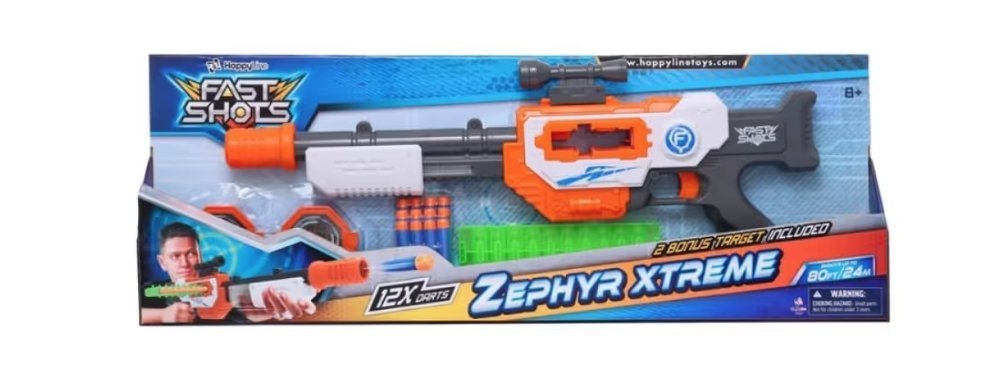 Φωτογραφία προϊόντος: Just Toys Fast Shots Blaster Wraps Zephyr Xtreme (590402)