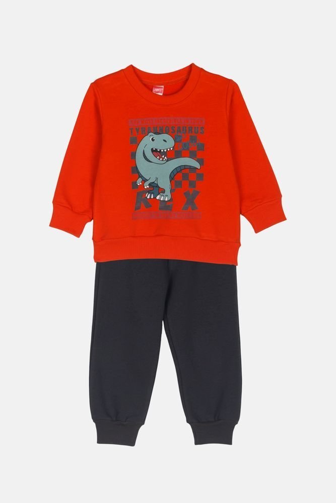 Φωτογραφία προϊόντος: Joyce Mini Φόρμες Cool Dino Κόκκινο-Γκρι (2462120-2)