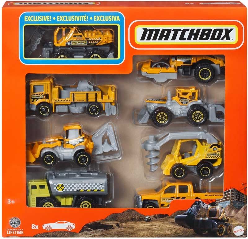 Φωτογραφία προϊόντος: Mattel Matchbox Αυτοκινητάκια Σετ 8 Τμχ (HVR81-)
