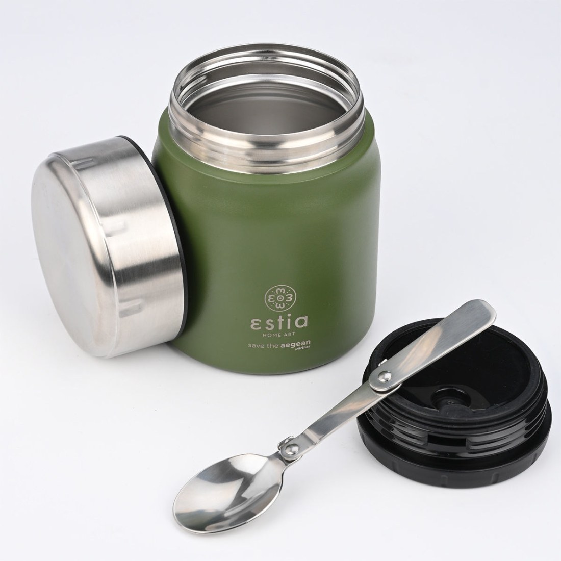 Φωτογραφία προϊόντος: Estia Θερμός Lunch Pot Save The Aegean 0.5Lt Forest Spirit