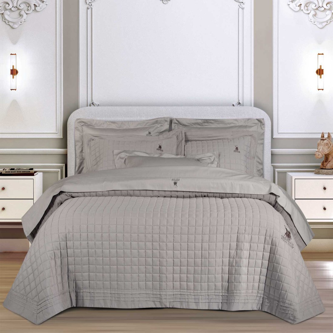 Φωτογραφία προϊόντος: Κουβερλί King Size Greenwich Polo Club 2356 Taupe 240x250