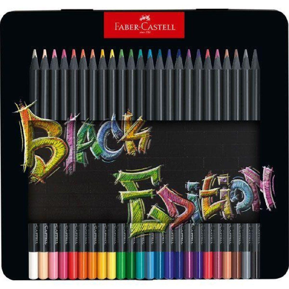 Φωτογραφία προϊόντος: Faber-Castell Faber Castell Ξυλομπογιές Σε Κασετίνα Black Edition 24τμχ (12310568)