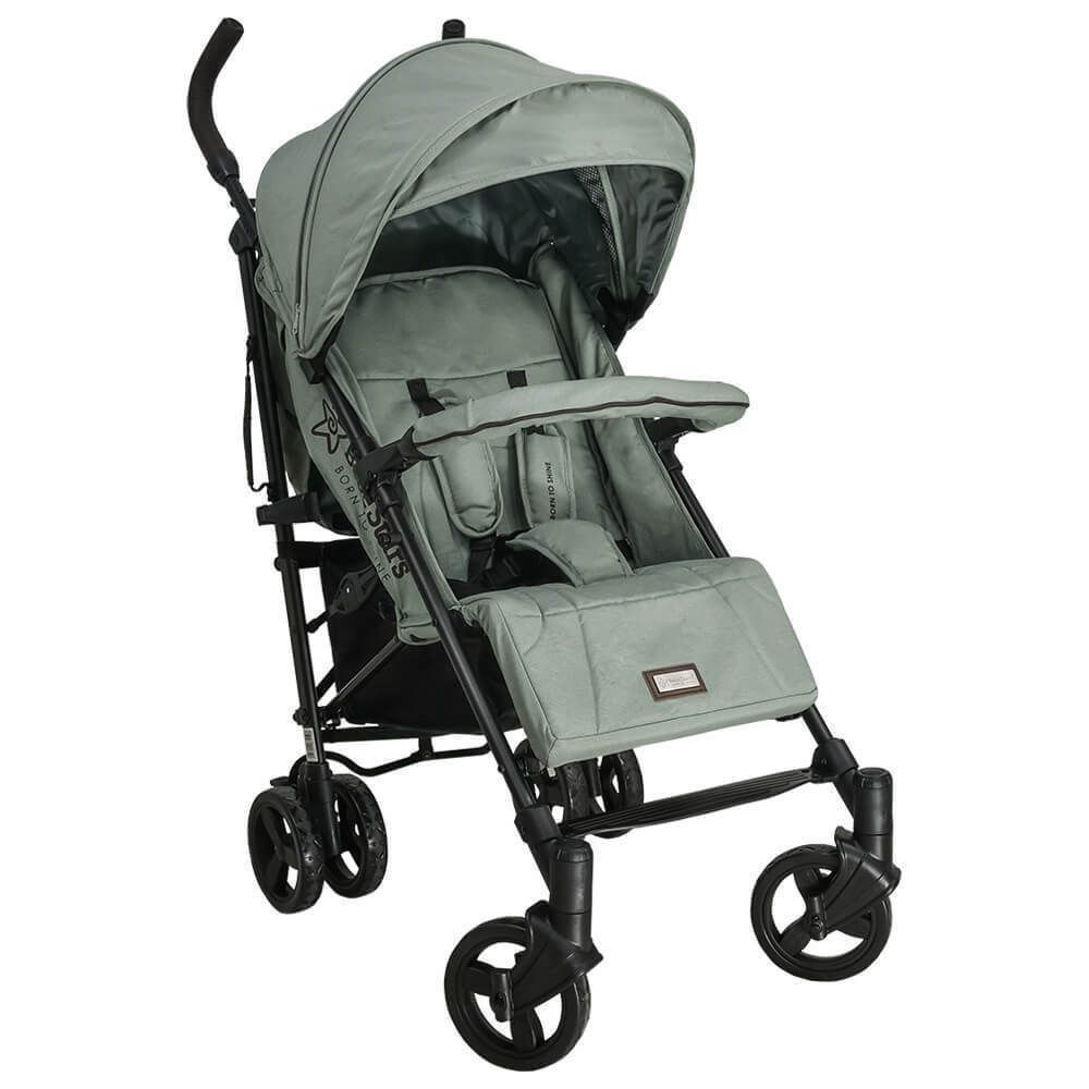 Φωτογραφία προϊόντος: Bebe Stars Καρότσι Μπαστούνι Buggy Adam Fresh Mint (186-174)
