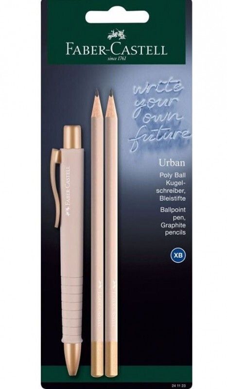 Φωτογραφία προϊόντος: Faber-Castell Faber Castell Σετ Στυλό και 2 Μολύβια Pale Rose (12310971)