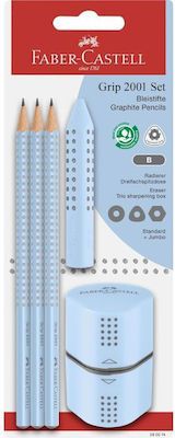 Φωτογραφία προϊόντος: Faber-Castell Μολύβι με Γόμα Γαλάζιο (12310930)