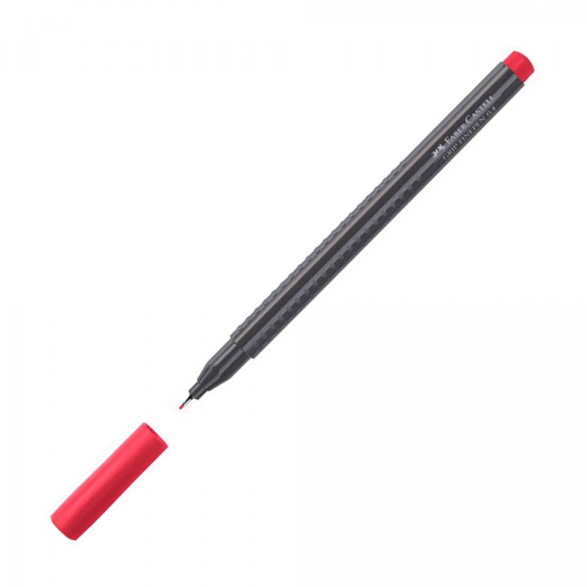 Φωτογραφία προϊόντος: Faber-Castell Faber Castell Μαρκαδοράκι Finepen Grip 0.4mm Κόκκινο Κερασί (12307654)