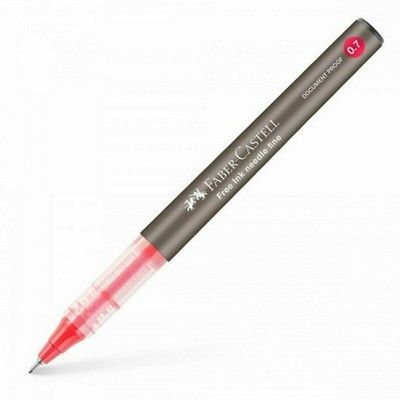 Φωτογραφία προϊόντος: Faber-Castell Στυλό Free Ink Με Βελόνα 0.7mm Κόκκινο (12310273)