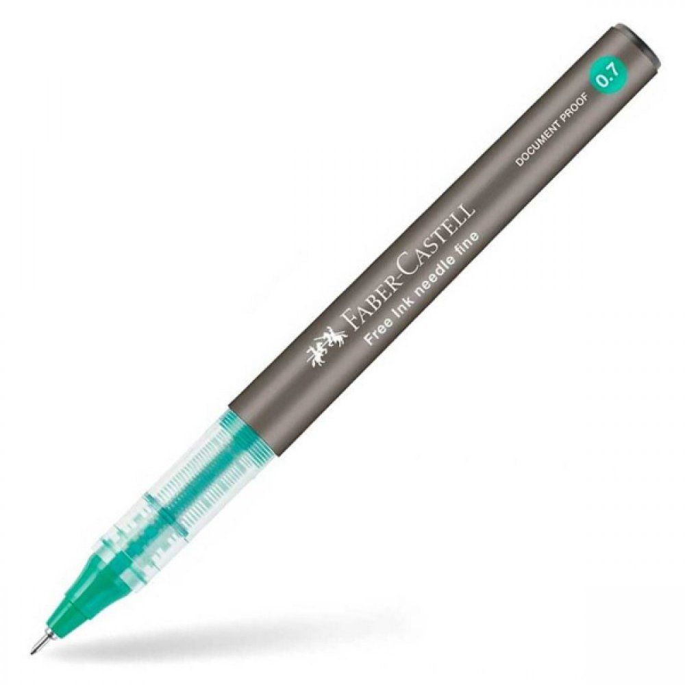 Φωτογραφία προϊόντος: Faber-Castell Στυλό Free Ink Με Βελόνα 0.7mm Πράσινο (12310274)