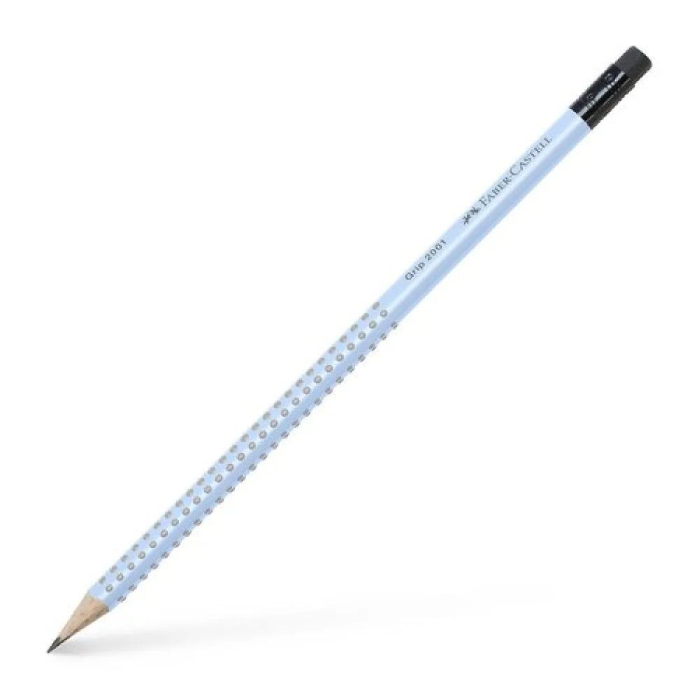 Φωτογραφία προϊόντος: Faber-Castell Faber Castell Μολύβι Με Γόμα Grip Γαλάζιο (12310925)