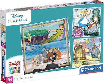 Φωτογραφία προϊόντος: Παζλ 3x48 Super Color Clementoni Disney Classics (1200-25302)