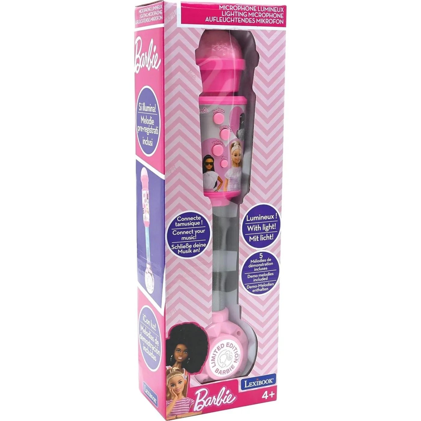 Φωτογραφία προϊόντος: Real Fun Toys Lexibook Barbie Μικρόφωνο Με Φως Και Ηχείο (25.MIC90BB)
