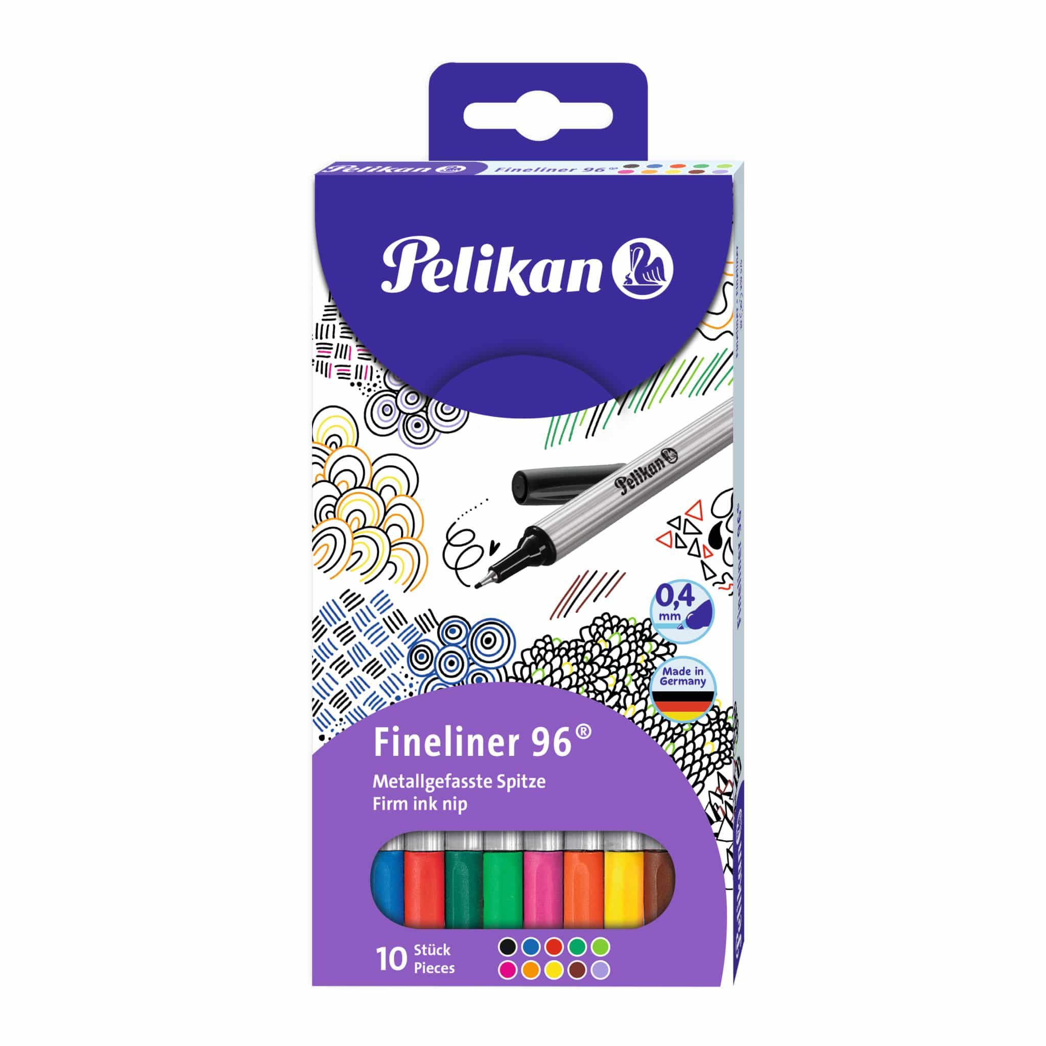 Φωτογραφία προϊόντος: Pelikan Μαρκαδόροι Fineliner 10 τμχ (940676)