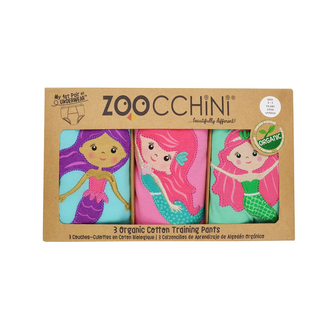 Φωτογραφία προϊόντος: ZOOCCHINI Εκπαιδευτικά Βρακάκια Mermaids 2-3 ετών